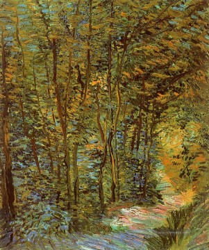  Vincent Werke - Weg im Holz Vincent van Gogh